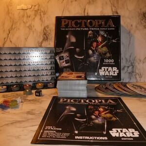 Wonder Forge Pictopia Star Wars Edition Trivia Board Game 2-6 Players Ages‎ 7+
